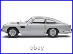 Aston Martin DB5 1964 silver birch diecast model car S1807101 Solido 118