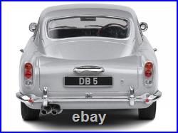 Aston Martin DB5 1964 silver birch diecast model car S1807101 Solido 118 Aston Martin DB5 1964 silver birch diecast model car S1807101 Solido 118