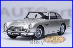 Aston Martin DB5 Birch Silver 118 AUTOart 70287 Aston Martin DB5 Birch Silver 118 AUTOart 70287