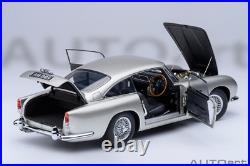Aston Martin DB5 Birch Silver 118 AUTOart 70287 Aston Martin DB5 Birch Silver 118 AUTOart 70287