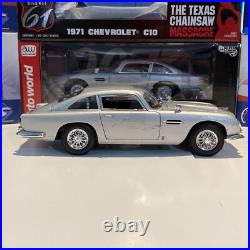 Aston Martin DB5 Damage with Bullet Holes Limited (James Bond 007) 1/18 Scale Aston Martin DB5 Damage with Bullet Holes Limited (James Bond 007) 1/18 Scale