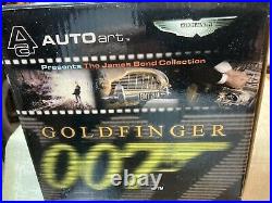 Aston Martin DB5 Goldfinger 007 James Bond Silver AutoArt 118 Scale 70021