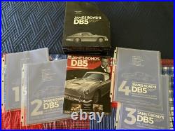 Aston Martin DB5 James Bond 007 1/8th scale by Eaglemoss +MANY EXTRAS