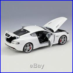 Aston Martin DB9 Coupe Car Collectible Diecast Metal Models in 118 Scale White