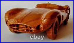 Aston Martin DBR1 1956 113 WOOD CAR SCALE MODEL AUTOMOBILIA REPLICA OLDTIMER