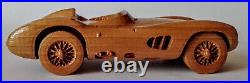 Aston Martin DBR1 1956 113 WOOD CAR SCALE MODEL AUTOMOBILIA REPLICA OLDTIMER