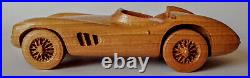 Aston Martin DBR1 1956 113 WOOD CAR SCALE MODEL AUTOMOBILIA REPLICA OLDTIMER