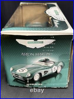 Aston Martin DBR1 50th Anniversary Green 118 Diecast #5