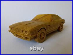 Aston Martin DBS V8 115 wood scale model car vehicle replica oldtimer toy