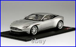 Aston Martin Db11 Lightning Silver Top Speed TRUE SCALE MINIATURES 118 TS0126 M