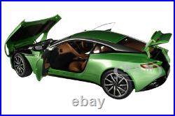 Aston Martin Db11 (rhd) Apple Tree Green Met. 1/18 Model Car By Autoart 70269