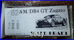 Aston Martin Db4 Gt Zagato Revell/monogram Resin + 125 Scale Kraft Transkit