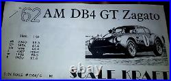 Aston Martin Db4 Gt Zagato Revell/monogram Resin + 125 Scale Kraft Transkit