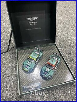Aston Martin Dbr007 And 009 Le Mans Limited Edition 143 Scale Models 666/2000