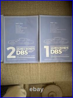 Aston Martin, Dp Five Goldfinger 1.8 Scale Model Figure