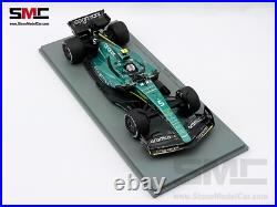 Aston Martin F1 AMR22 #5 Sebastian Vettel Abu Dhabi GP 2022 Last Race 118 Spark Aston Martin F1 AMR22 #5 Sebastian Vettel Abu Dhabi GP 2022 Last Race 118 Spark