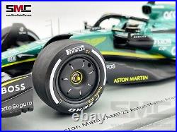 Aston Martin F1 AMR22 #5 Sebastian Vettel Abu Dhabi GP 2022 Last Race 118 Spark