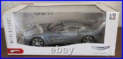 Aston Martin One-77 Mondo Motors Collectible Model Car 1/18th Scale