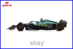Aston Martin Racing F1 2025 Fernando Alonso USA GP 1/43 Scale racing Car Green