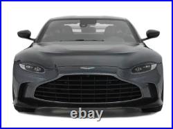 Aston Martin V12 Vantage 2023 Gray Metallic GT Spirit 1/18 Scale Model Car Aston Martin V12 Vantage 2023 Gray Metallic GT Spirit 1/18 Scale Model Car
