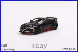 Aston Martin V12 Vantage Jet Black True Scale Miniatures Tsm430698 1/43