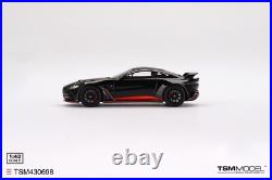 Aston Martin V12 Vantage Jet Black True Scale Miniatures Tsm430698 1/43