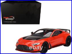 Aston Martin V12 Vantage RHD Red with Black Top 1/18