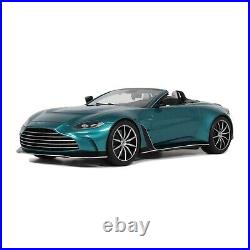 Aston Martin V12 Vantage Roadster Blue Turquoise 2023 118 Model Car