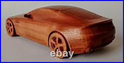Aston Martin V8 Vantage 116 Wood Car Scale Model Collectible Replica Edition