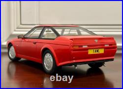 Aston Martin V8 Vantage Zagato Red Resin 1/18 Scale Model Car Rare