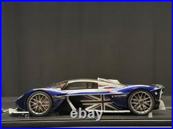 Aston Martin Valkyrie (Blue/ UK Flag) FrontiArt 1/18 scale