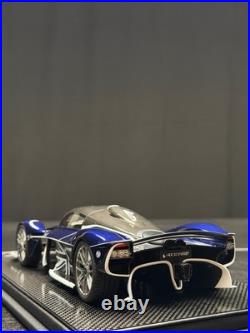 Aston Martin Valkyrie (Blue/ UK Flag) FrontiArt 1/18 scale