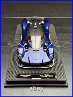 Aston Martin Valkyrie (Blue/ UK Flag) FrontiArt 1/18 scale