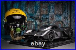 Aston Martin Valkyrie (Gloss Carbon Fiber) FrontiArt 18 scale