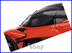 Aston Martin Valkyrie Maximum Orange With Black Top 1/18 Model Car By Top Speed