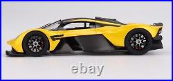 Aston Martin Valkyrie Sunburst Yellow in 118 scale by Topspeed