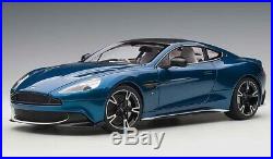 Aston Martin Vanquish S Ming Blue in 118 Scale by AUTOart
