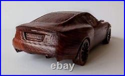 Aston Martin Vanquish V12 116 Wood Scale Model Car Replica Oldtimer Vintage Toy