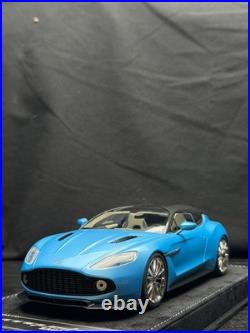 Aston Martin Vanquish Zagato (Blue) Henson&Heaven 1/18 scale