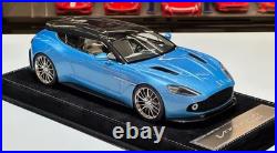 Aston Martin Vanquish Zagato (Metallic Blue) Henson&Heaven 1/18 scale
