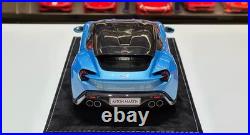 Aston Martin Vanquish Zagato (Metallic Blue) Henson&Heaven 1/18 scale