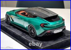 Aston Martin Vanquish Zagato (Metallic Green) Henson&Heaven 1/18 scale