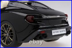 Aston Martin Vanquish Zagato Speedster Scorching Black in 118 Scale by Topspeed