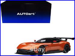 Aston Martin Vulcan Madagascar Orange with Carbon Top 1/18 Model by Autoart Aston Martin Vulcan Madagascar Orange with Carbon Top 1/18 Model by Autoart
