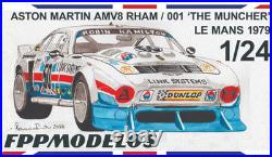 Aston Martin amv8 rham/001 the muncher Le mans 1979 FPPM 1/24 unbuilt kit