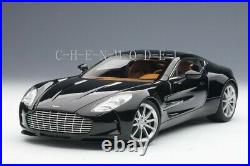 Aston Matin ONE 77 Metal Diecast Model Car 118 Scale Collection Boy Gift Black