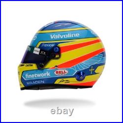 Authentic Half Scale F1 Mini Helmet Fernando Alonso 2025 Aston Martin Authentic Half Scale F1 Mini Helmet Fernando Alonso 2025 Aston Martin