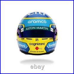Authentic Half Scale F1 Mini Helmet Fernando Alonso 2025 Aston Martin Authentic Half Scale F1 Mini Helmet Fernando Alonso 2025 Aston Martin