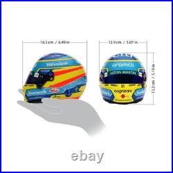 Authentic Half Scale F1 Mini Helmet Fernando Alonso 2025 Aston Martin Authentic Half Scale F1 Mini Helmet Fernando Alonso 2025 Aston Martin
