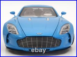 AutoArt 1/18 Scale 70240 2009 Aston Martin One 77 Blue AutoArt 1/18 Scale 70240 2009 Aston Martin One 77 Blue